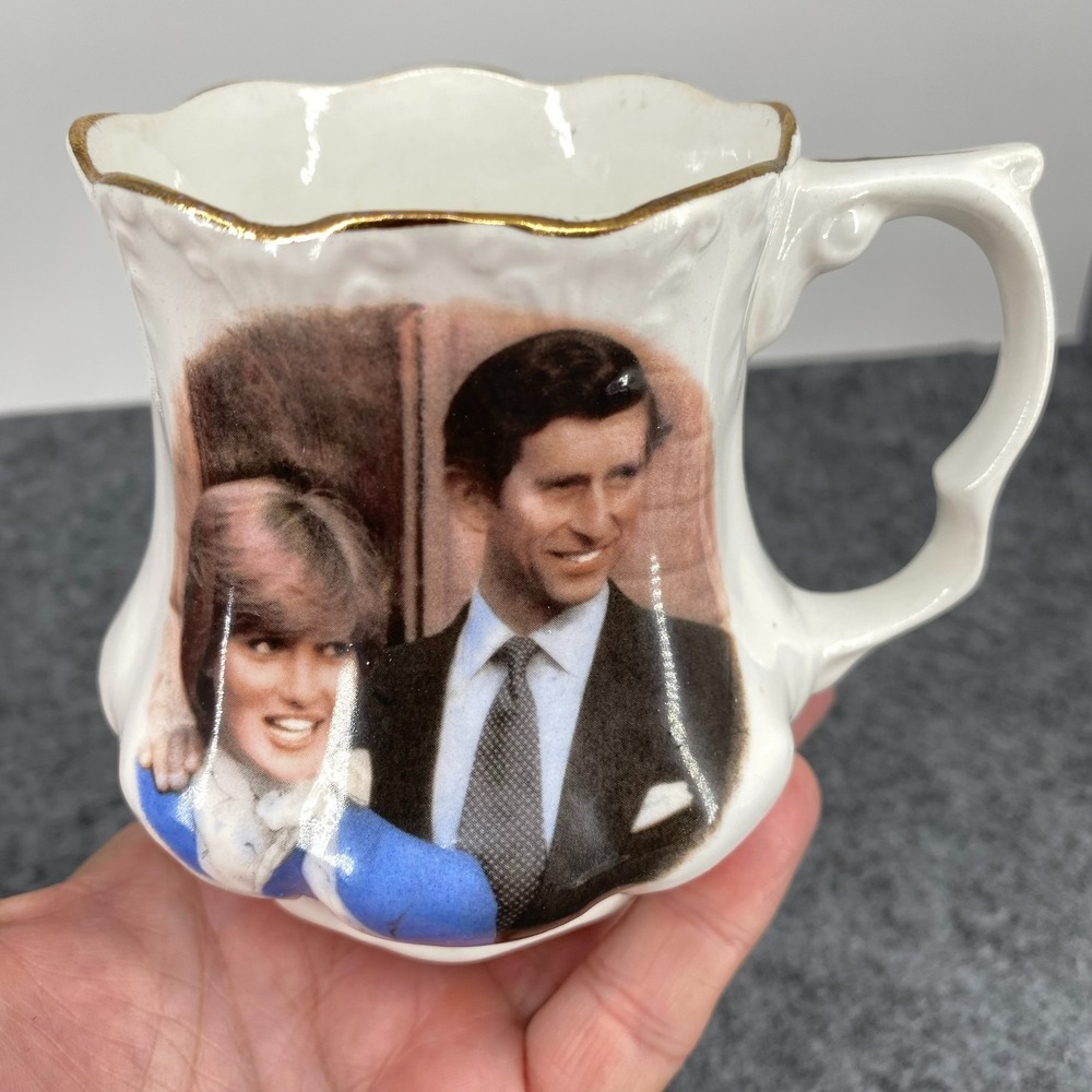 Prince Charles & Lady Diana St. George Fine Bone China Wedding Day Cup 1981